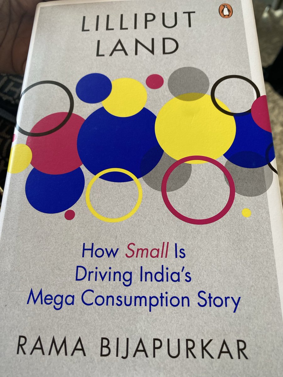 Reading a very interesting & engaging book by an author I admire & former colleague ⁦@IIMAhmedabad⁩ @ramabijapurkar ⁦@honeybeenetwork⁩ ⁦@Anamikardey⁩