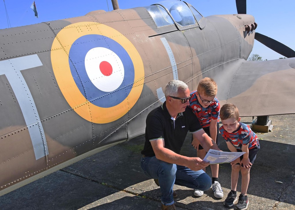 Ready for an unforgettable bank holiday adventure this Monday? Experience our replica aircraft, indulge in treats at the Cockpit Café and soak in the breathtaking views ✈️ Book your Scramble Experience tickets here 🔗: tinyurl.com/5xhpn5ct Open every day, 10am to 5pm ⏰️