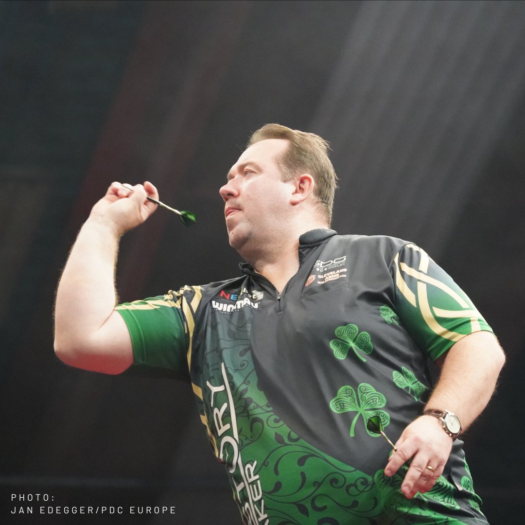 🎯| Brendan Dolan once again showcased his fantastic finishing ability in beating Austrian qualifier Hannes Schnier on the European Tour. Brendan hit a 50% finishing rate to win 6-3 in the opening round of the 2024 Austrian Darts Open in Graz.
