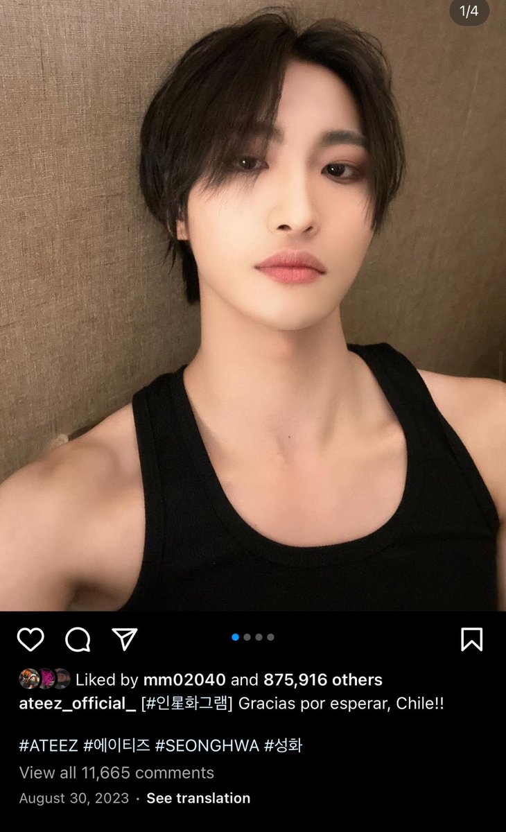 Amazing seonghwa posted august 30 2023 and riize debuted september 4 2023 but somehow seonghwa was the one who copied