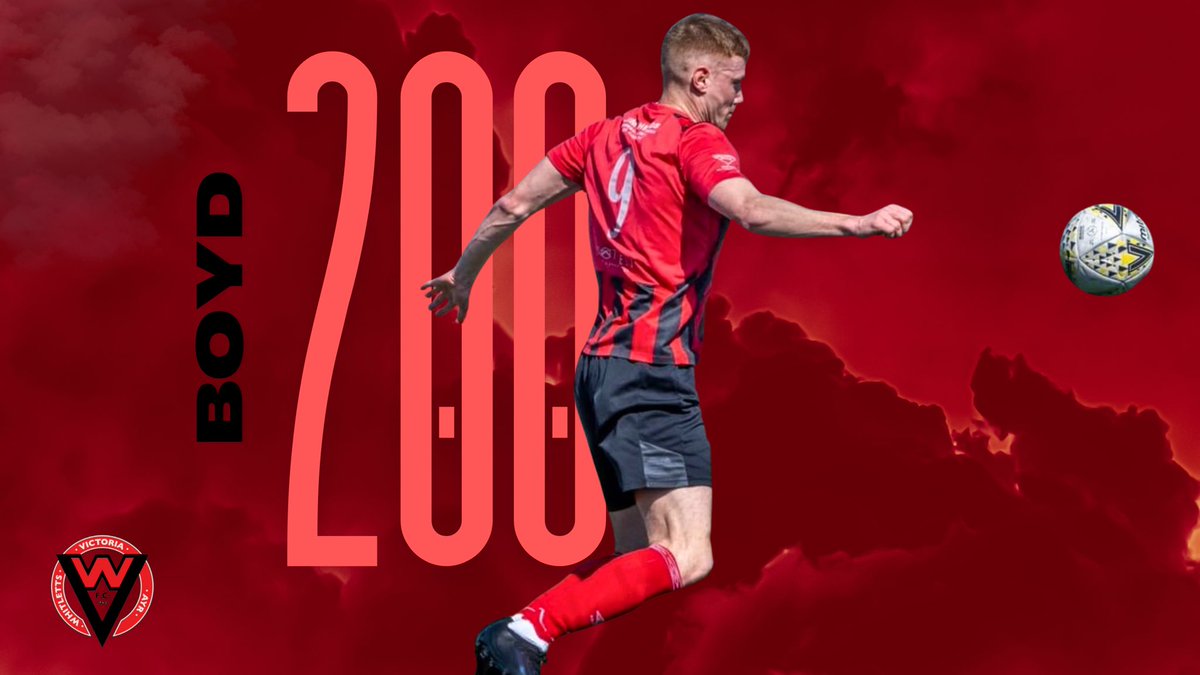 200 Games - Jordon Boyd 🔥⚽️ His 1st game years back was a 2-2 draw v Troon in the League Cup at Dam Park. He would go on to play 186 games, scoring 58 goals prior to being signed by Irvine Meadow. He then returned to the club earlier this year. 200! Congratulations Boydie!🔥⚽️