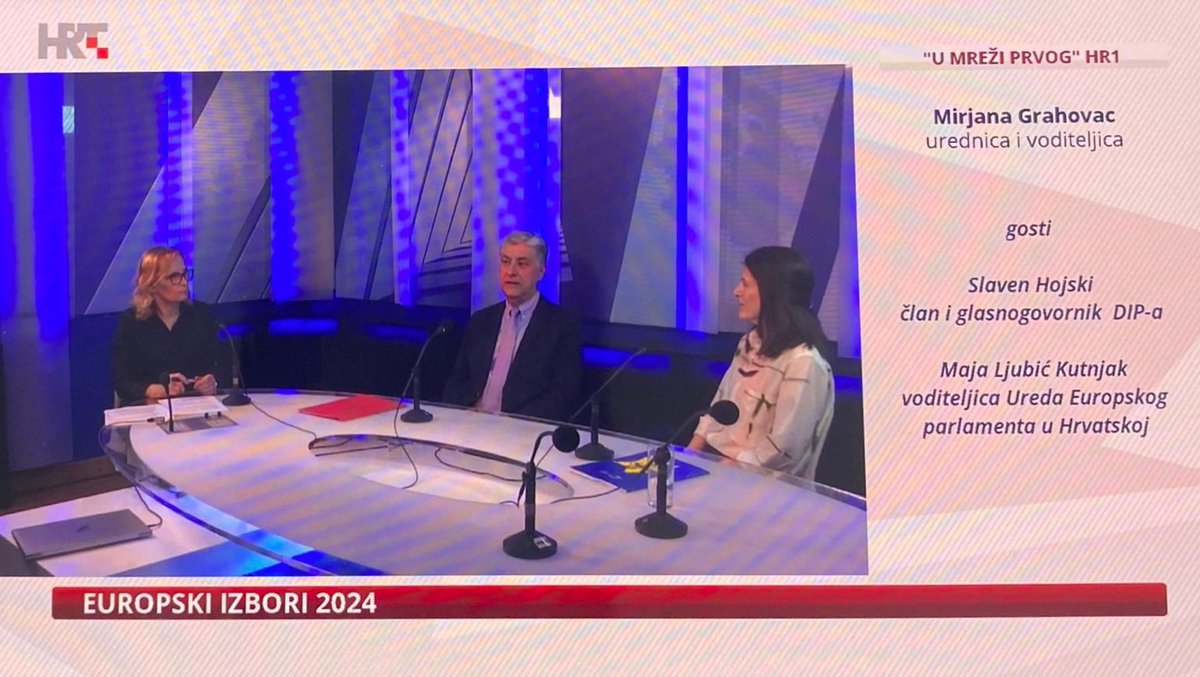 Voditeljica Ureda @MajaLjubic za #UmreziPrvog: Ušli smo u ključnu fazu kampanje #IskoristiSvojGlas, koja za cilj ima potaknuti ljude da iskoriste svoje demokratsko pravo 9. lipnja i ne dopuste da netko drugi odlučuje za njih. #EUizbori2024. ⬇️ hrti.hrt.hr/api/api/ott/so…