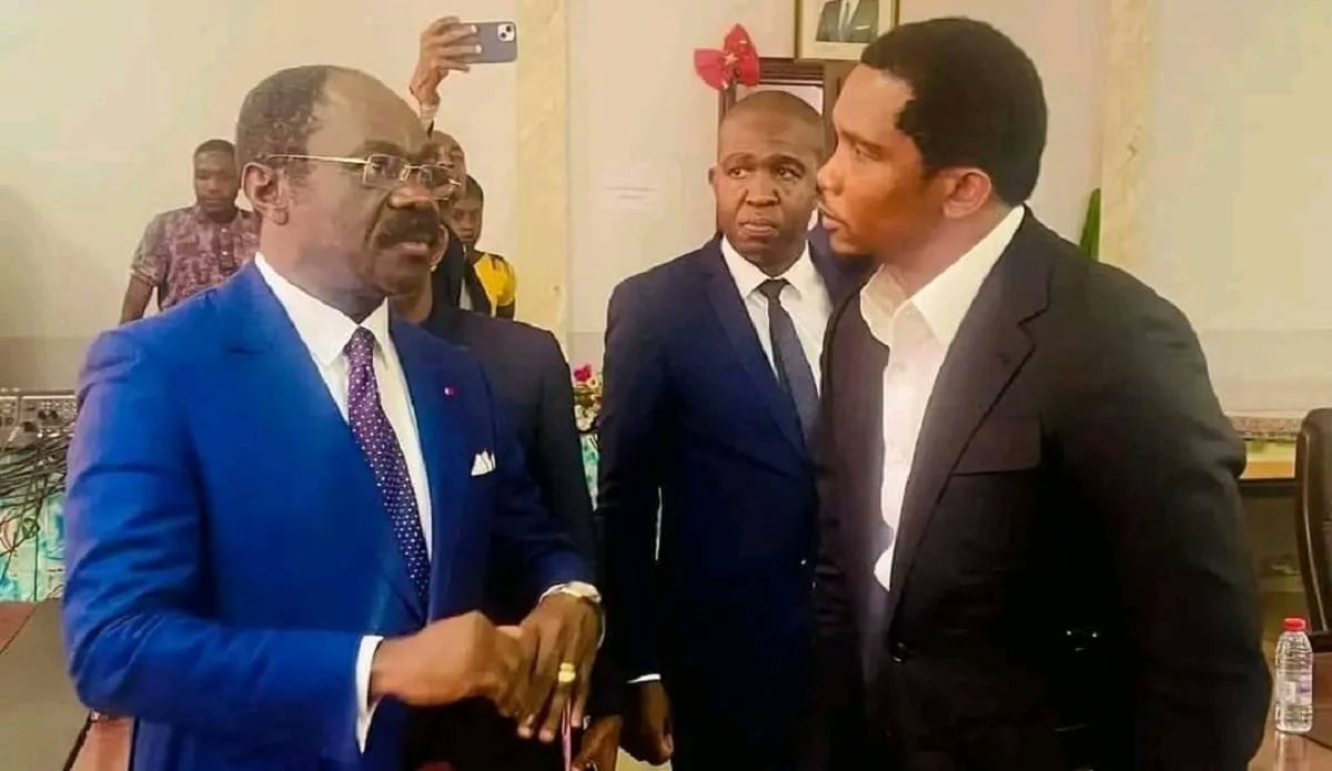 Staff Technique des Lions Indomptables : Samuel Eto'o reçu par le Premier Ministre 
#LionsIndomptables #SamuelEto'o
Lire l'article 👉 camerounactuel.com/?p=258709