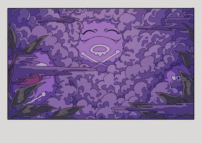 「誰もいない 紫」のTwitter画像/イラスト(新着)