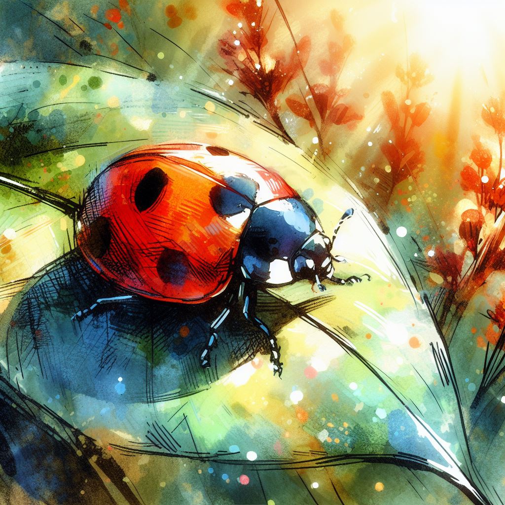 QT with your Ladybug/ladybird art