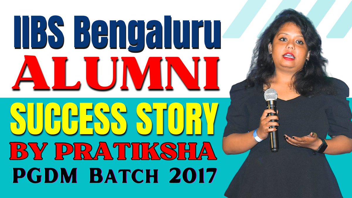 Alumni Success Story by Pratiksha | IAA Meet-2023 | IIBS Business School Bengaluru youtu.be/vS8KWP59T80

#IIBS #successstory #alumini #event #collegelife #pgdm #mbaprogram #collegefest #leadership #enterprenure #SalesManager #AdarshDevelopers