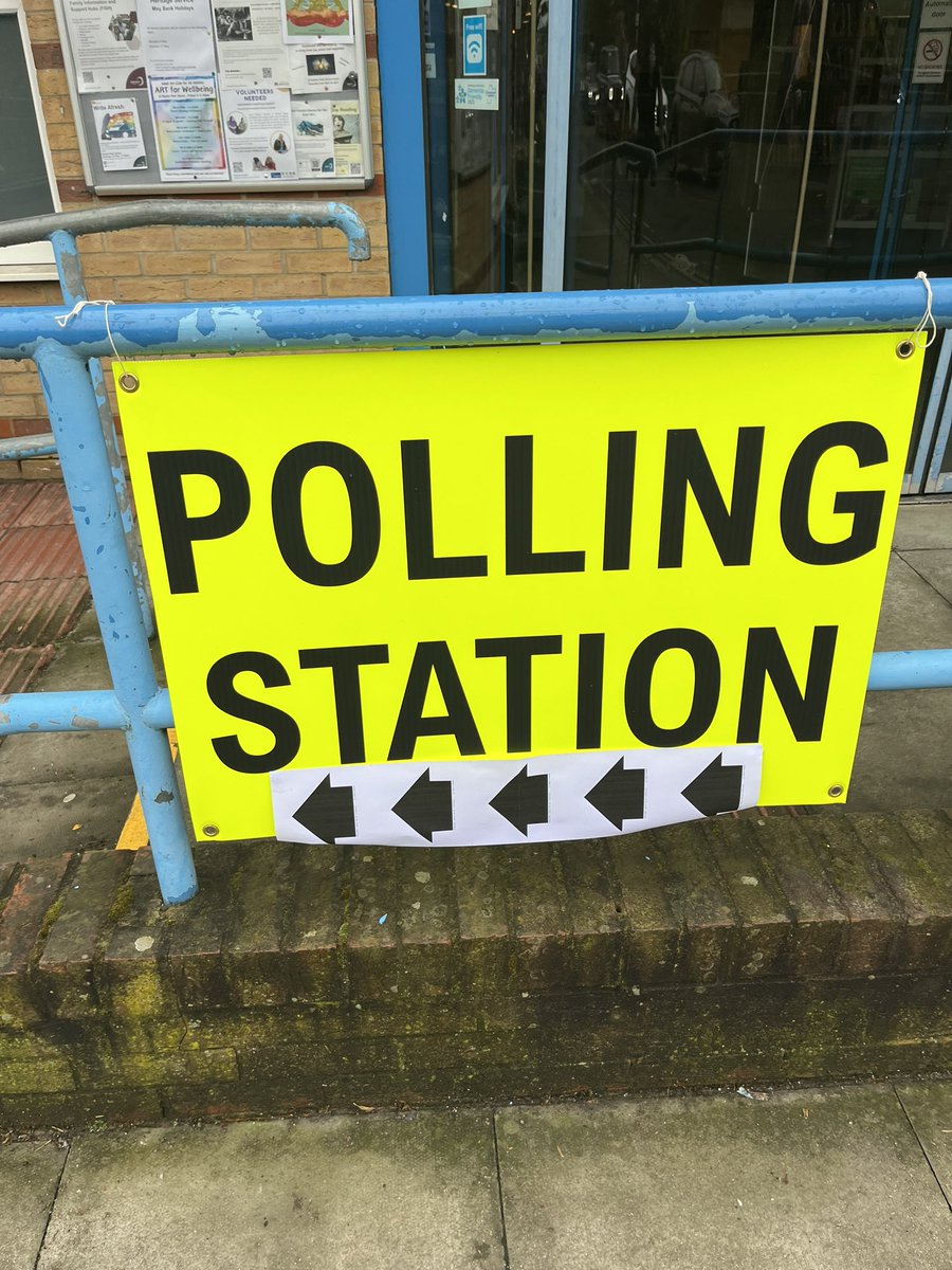 If you are in an area that has one of these today and are entitled to vote please go and use it! (Don’t forget your photo ID) #Vote #MayoralElection2024 #LocalElections #merton #Raynespark #london #LondonAssembly #LondonElections