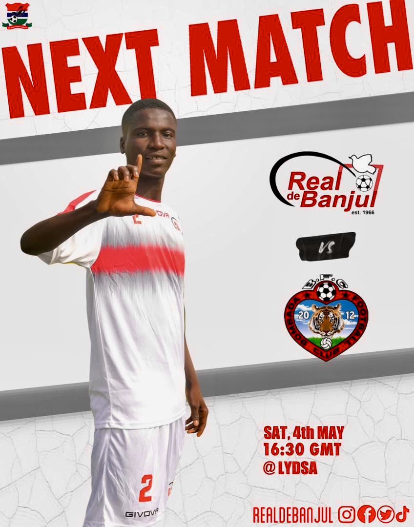 Another action weekend at LYDSA #COYW 🤍❤️🤍✊🏽!

Bombada visits us on Saturday, see y’all Whites there.

#rdb #nextmqtch #cityboys #realdebanjul