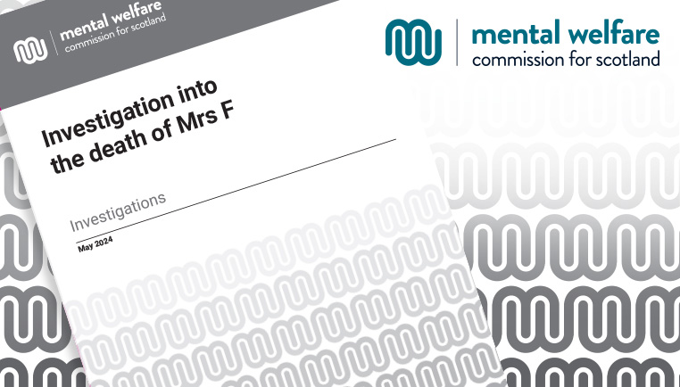 Published today: Missed opportunities - our investigation into the tragic death of Mrs F. 

The report highlights the need for involving families and carers in care and treatment, assessments should not just be focused on risk.

More here: bit.ly/3UIKtWX