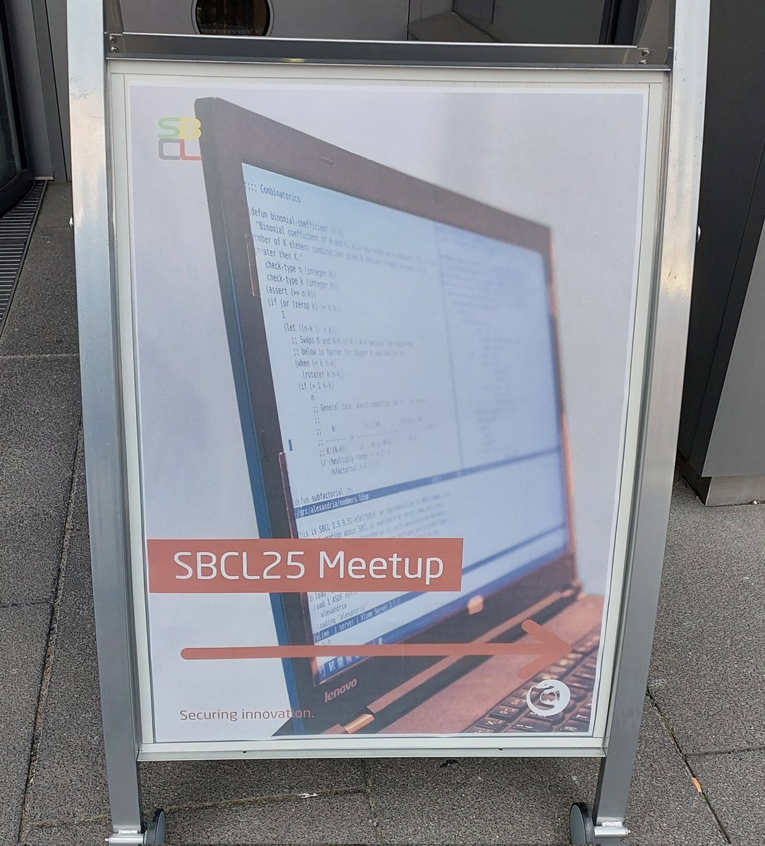 luismbo's tweet photo. #SBCL25 is on. https://t.co/qZEJtDpx51