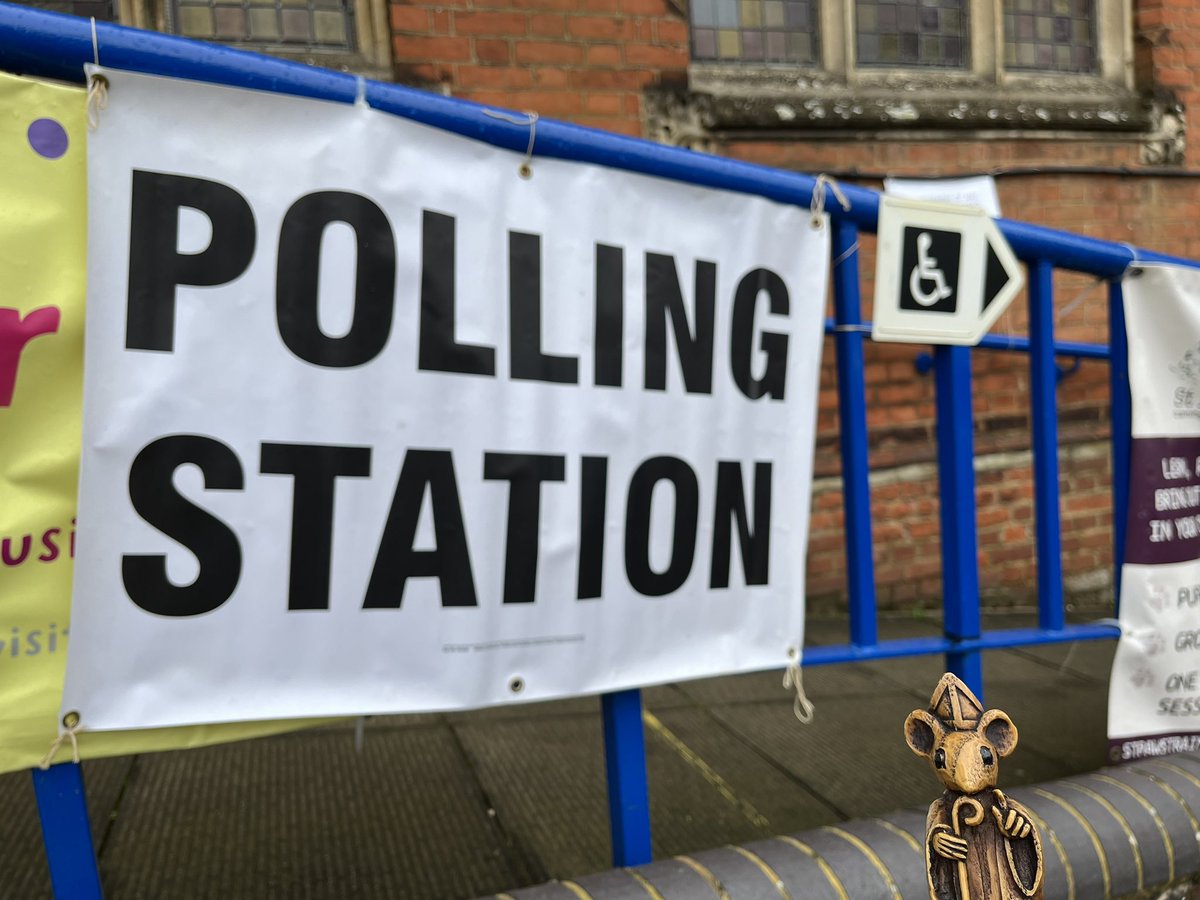 I’ve voted in the local elections! Make sure you do too, and don’t forget your ID. My thanks to everyone at the polling station for a smooth democratic experience - and to all the candidates too. It takes guts to stand. 💪🗳️
