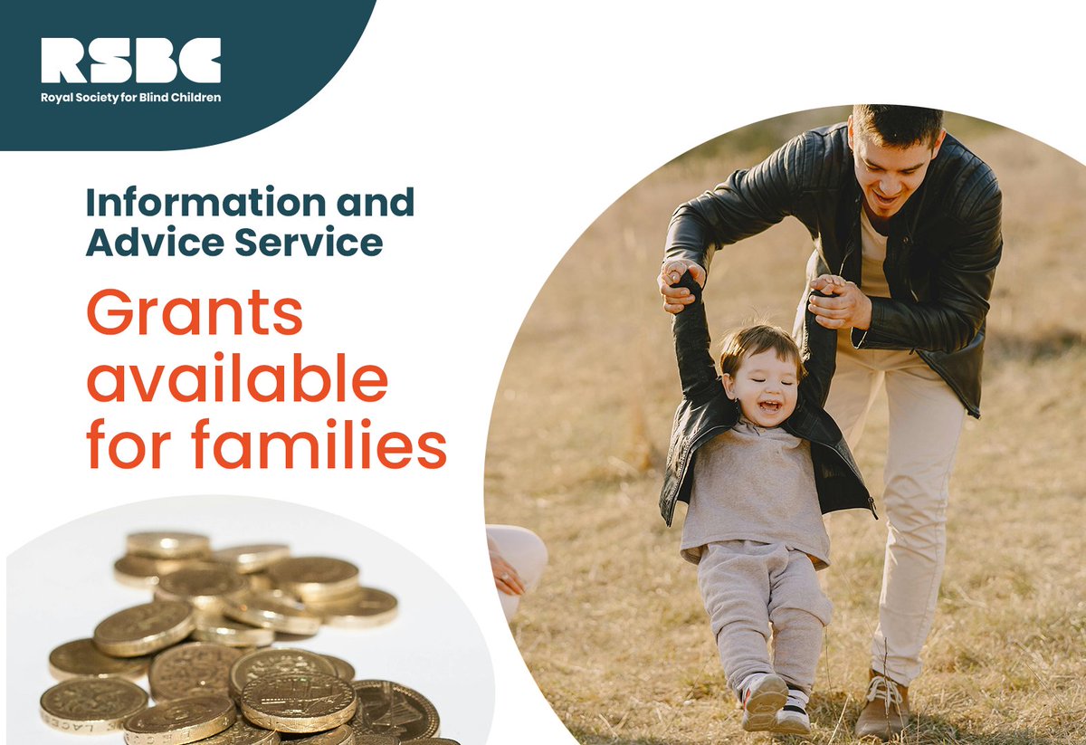 There are grants available for blind and partially sighted children! Specialist equipment, home adaptations & more. Our Info & Advice Line can help you access funding that you may be entitled to. Contact us: 👉ow.ly/2xO950Rp1Ut #FamilySupport #VisionImpaired