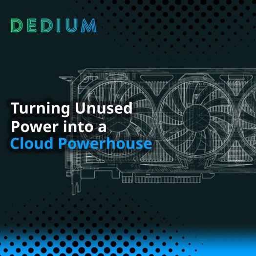 Did you know that decentralized GPU computing is coming on #Cardano? 

It’s what @DediumNetwork is working on… and…

There is something big coming.

No, I can’t tell yet. 

#teasing #hardtoget #iknowstuffthatyoudont