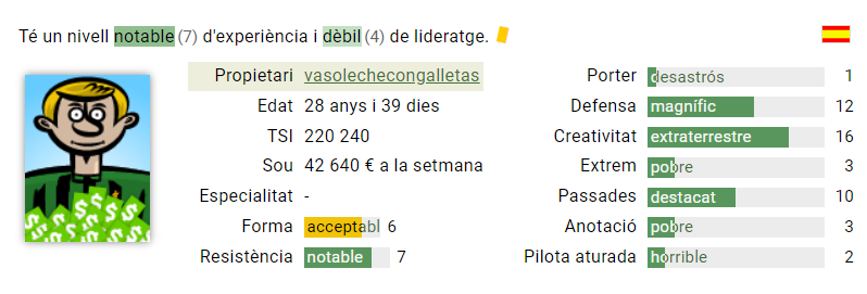 Estàs pensant en millorar el migcamp del teu equip? Busques un migcentre total que tingui defensa i passades?

Cambiaste un Rolex por un Casio i no dóna resultats?

Recupera el teu Casio de toda la vida, per menys de 4M!

La venda acaba el 04/05 a les 14.22 (UTC+2).