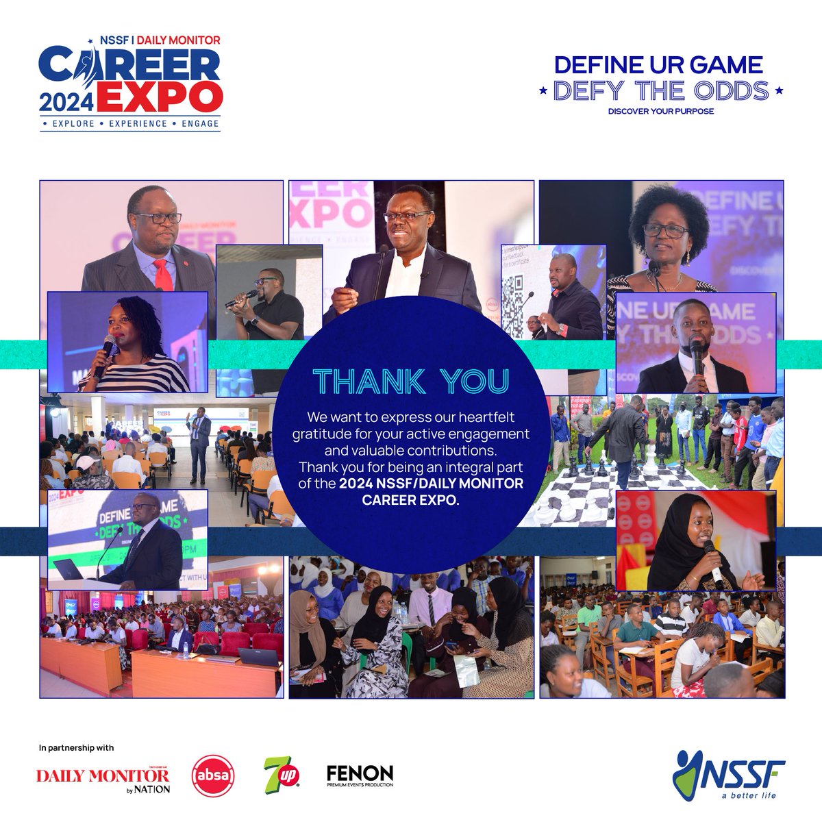The 2024 NSSF Career Expo was a remarkable success thanks to your active involvement and significant contributions. Thank you for being an essential component of this year's journey and we look forward to an even bigger and better expo in the coming year. #NSSFCareerExpo