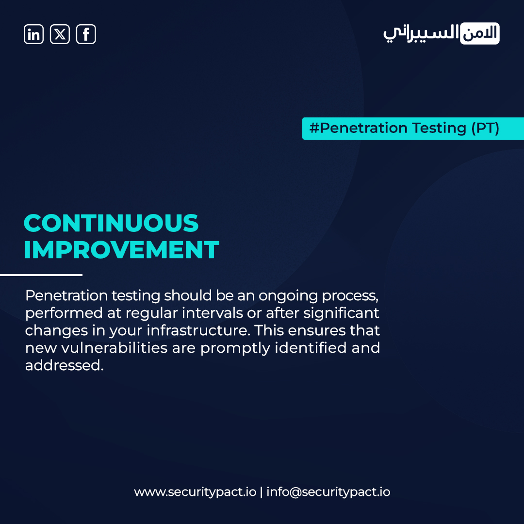 secpactarabia's tweet image. Enhance your security with Security Pact Arabia&apos;s Penetration Testing solutions. Stay ahead of threats.

Learn more at securitypact.net

#PenetrationTesting #Vulnerability_Assessment #VAPT #CyberSecurity #SecurityPactArabia