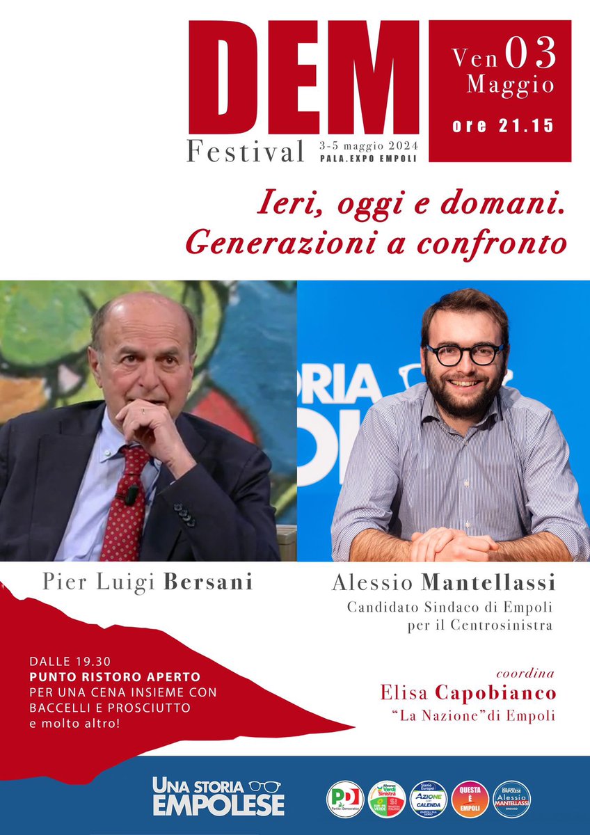 Comincia il tour toscano. Oggi a Firenze e Livorno, domani ad Agliana ed Empoli con i nostri candidati sindaci. Ci vediamo in giro.