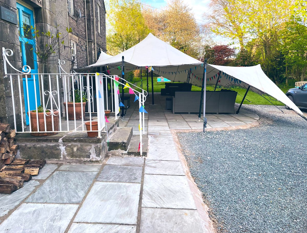 It is wonderful to have our new patio and furniture installed and ready for the pupils to use in the summer term as well as our BBQ on Sunday 19th May #improvingfacilities 🌞🦋🤎