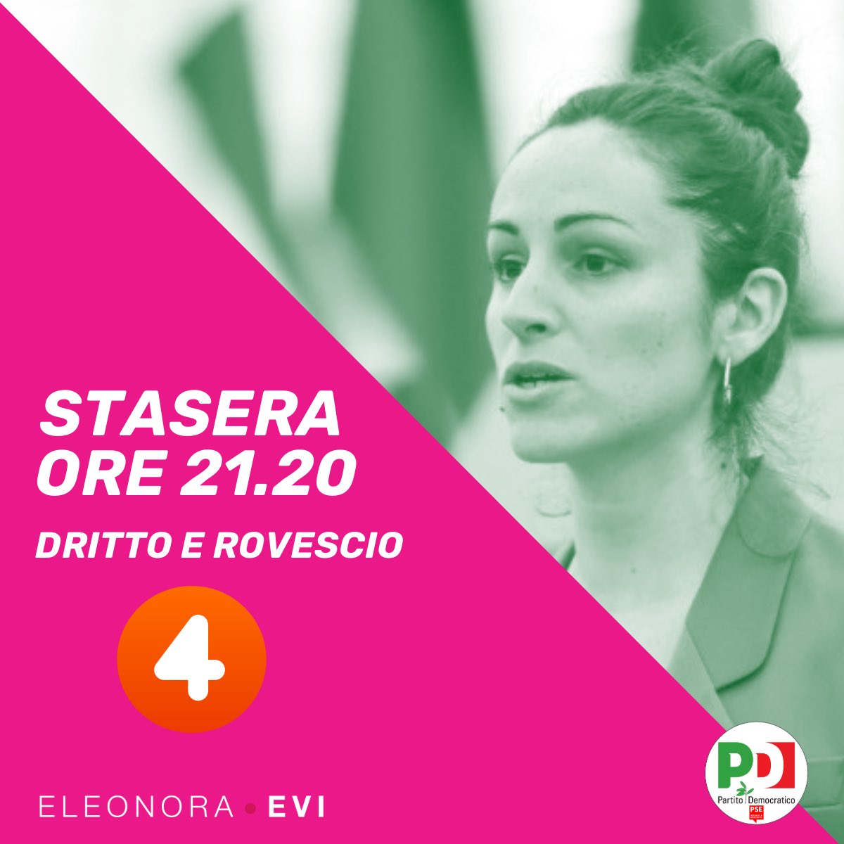 Stasera sarò ospite a @Drittorovescio_ alle 21.20 su rete4