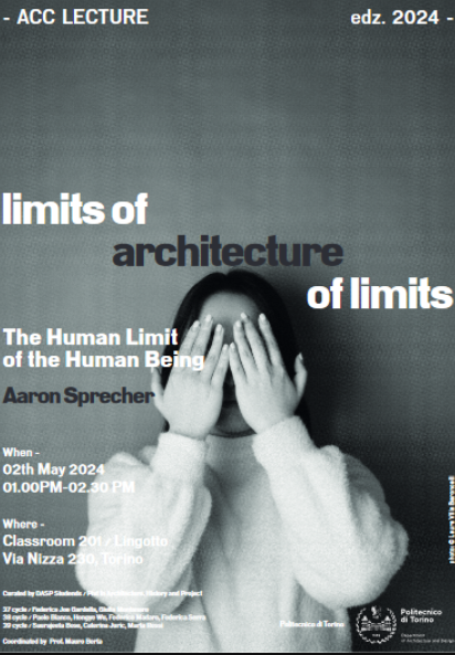 #AppuntamentiPoliTO 

📅2 May 2024 at 1,00 am

Lecture 10: Aaron Sprecher - The Human Limit of the Human Being

ℹ️polito.it/ateneo/comunic…