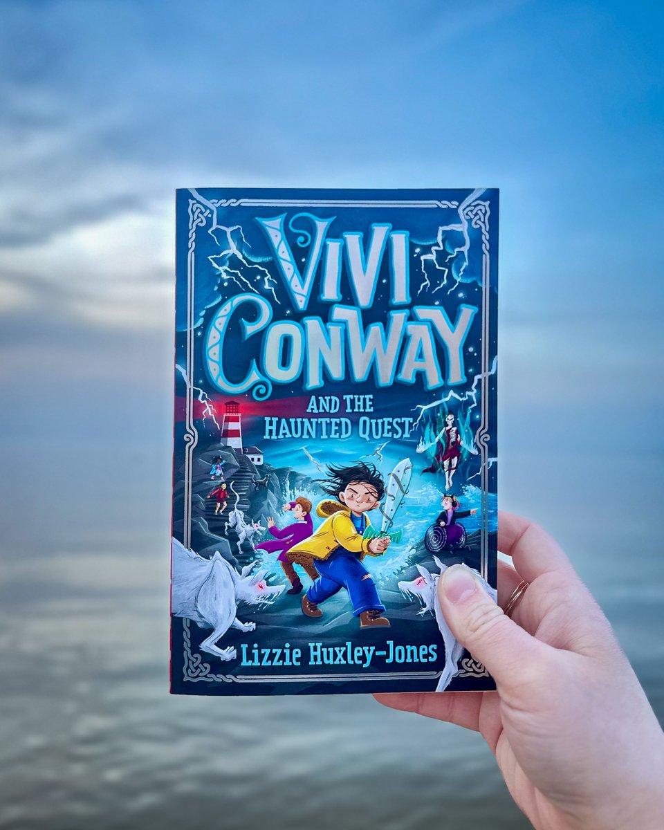 #ViviConway is back! Happy Publication day @littlehux💙 Dive into another exciting adventure with Vivi and the gang! Filled with inclusive characters, Welsh myths and a high stakes treasure hunt, we can't wait for you all to get your hands on Vivi Conway and the Haunted Quest📚