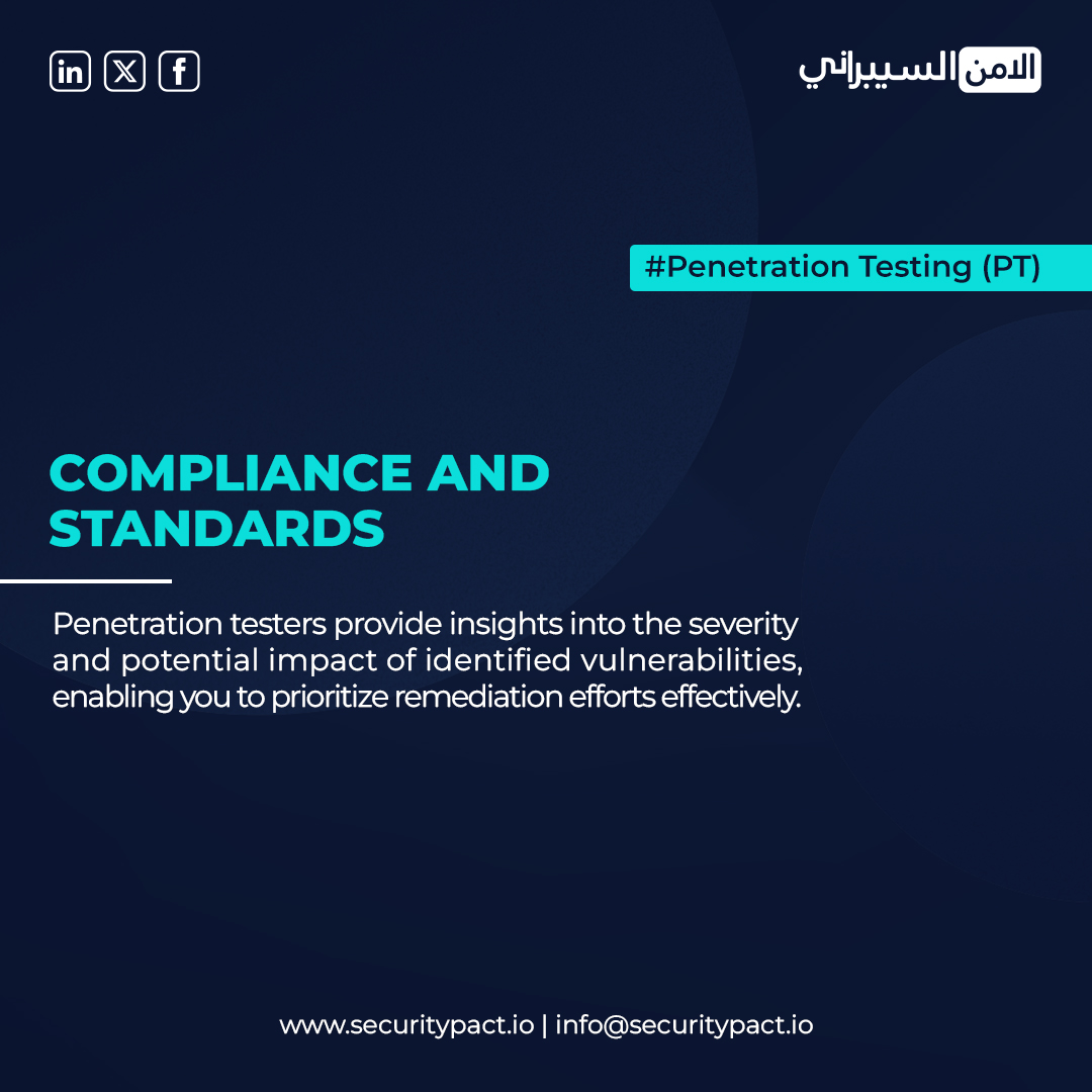 secpactarabia's tweet image. Enhance your security with Security Pact Arabia&apos;s Penetration Testing solutions. Stay ahead of threats.

Learn more at securitypact.net

#PenetrationTesting #Vulnerability_Assessment #VAPT #CyberSecurity #SecurityPactArabia