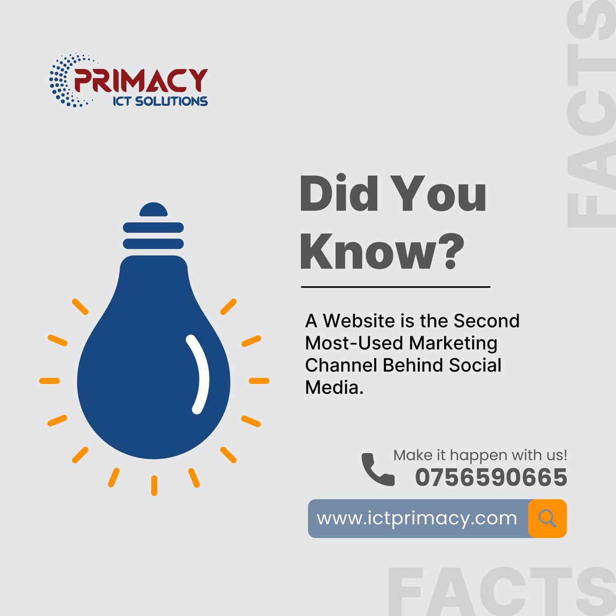 Did you know!!!
#Primacy #ITSolutions
