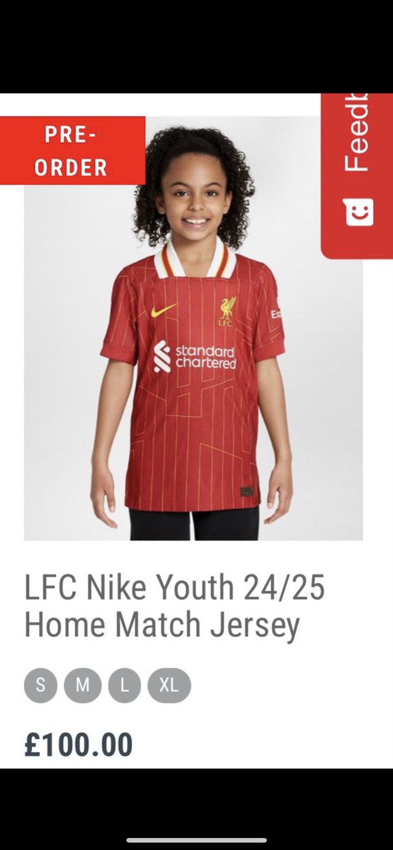 Here we go again. Another over priced, average looking, poorly made kit by Nike. Could get 5 kids tops off me for that price and I bet they’d last longer!
But kids want the kit, its the be all and end all as a kid. Nothing better! They need to be made more affordable for all!