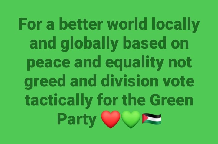 #VoteGreen #LocalElections