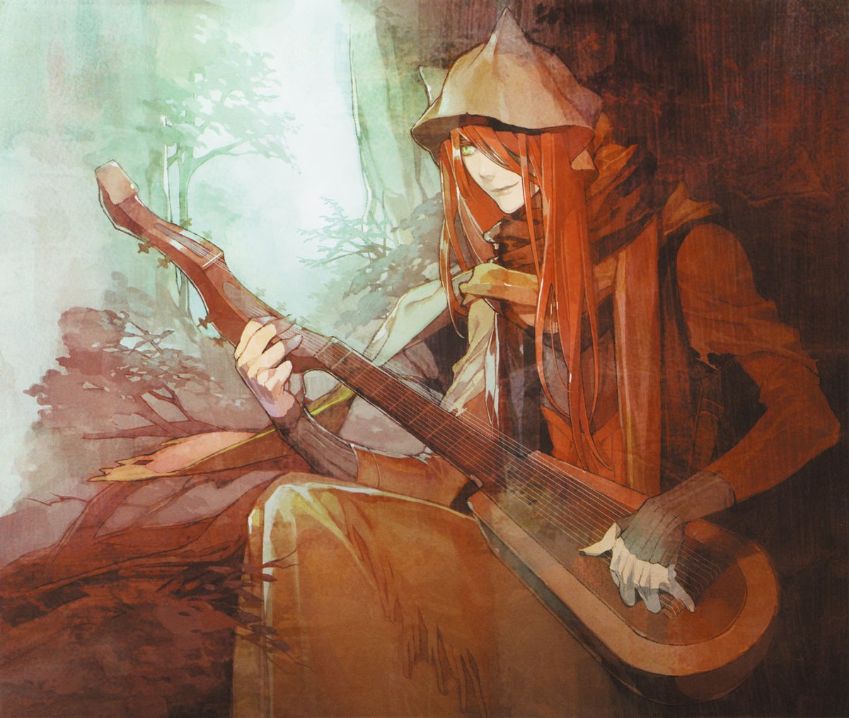 Lamento Shui art, used for the CD Lamento O.S.T. -The World Devoid Of Emotion