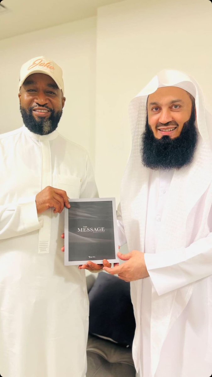 Allah bless you always @muftimenk.