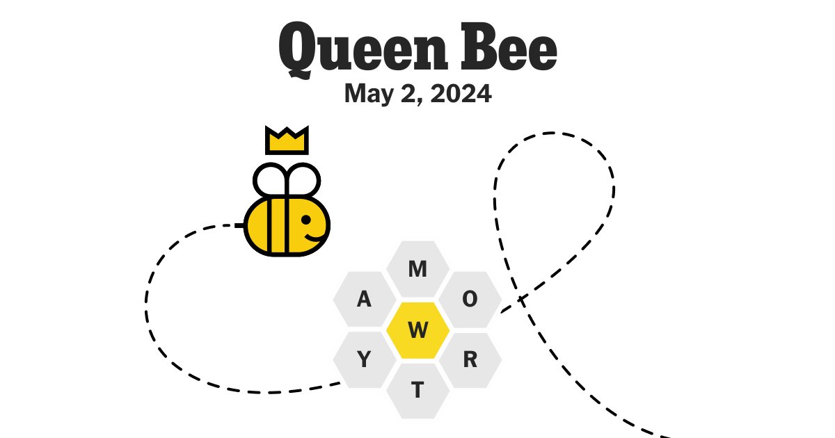 #SpellingBee050224 - probably the easiest and quickest #SpellingBee I ever done.