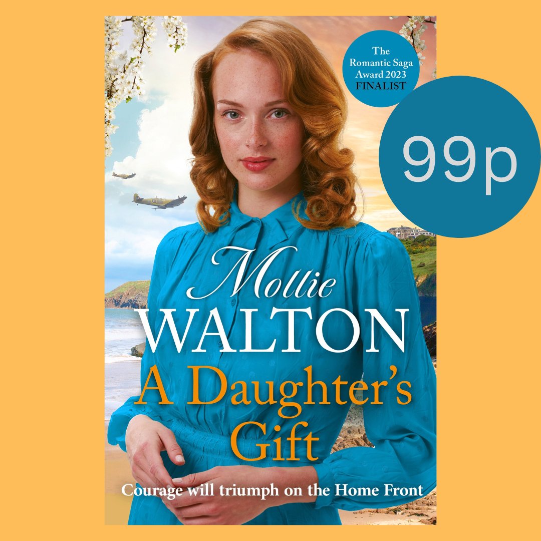 North Yorkshire, September 1940, and the dangers of war are becoming all too real . . . A DAUGHTER'S GIFT by Mollie Walton is only 99p on Kindle! 'Mollie Walton captures your attention and doesn't let go!' - Diney Costeloe Find it here: tinyurl.com/ktse3h39