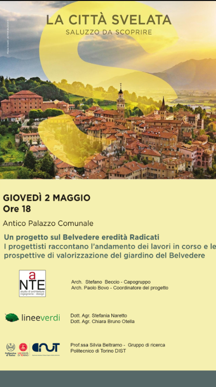 #AppuntamentiPoliTO

📅2 maggio 2024 - ore 18,00

Un progetto sul Belvedere eredità Radicati

ℹ️polito.it/ateneo/comunic…