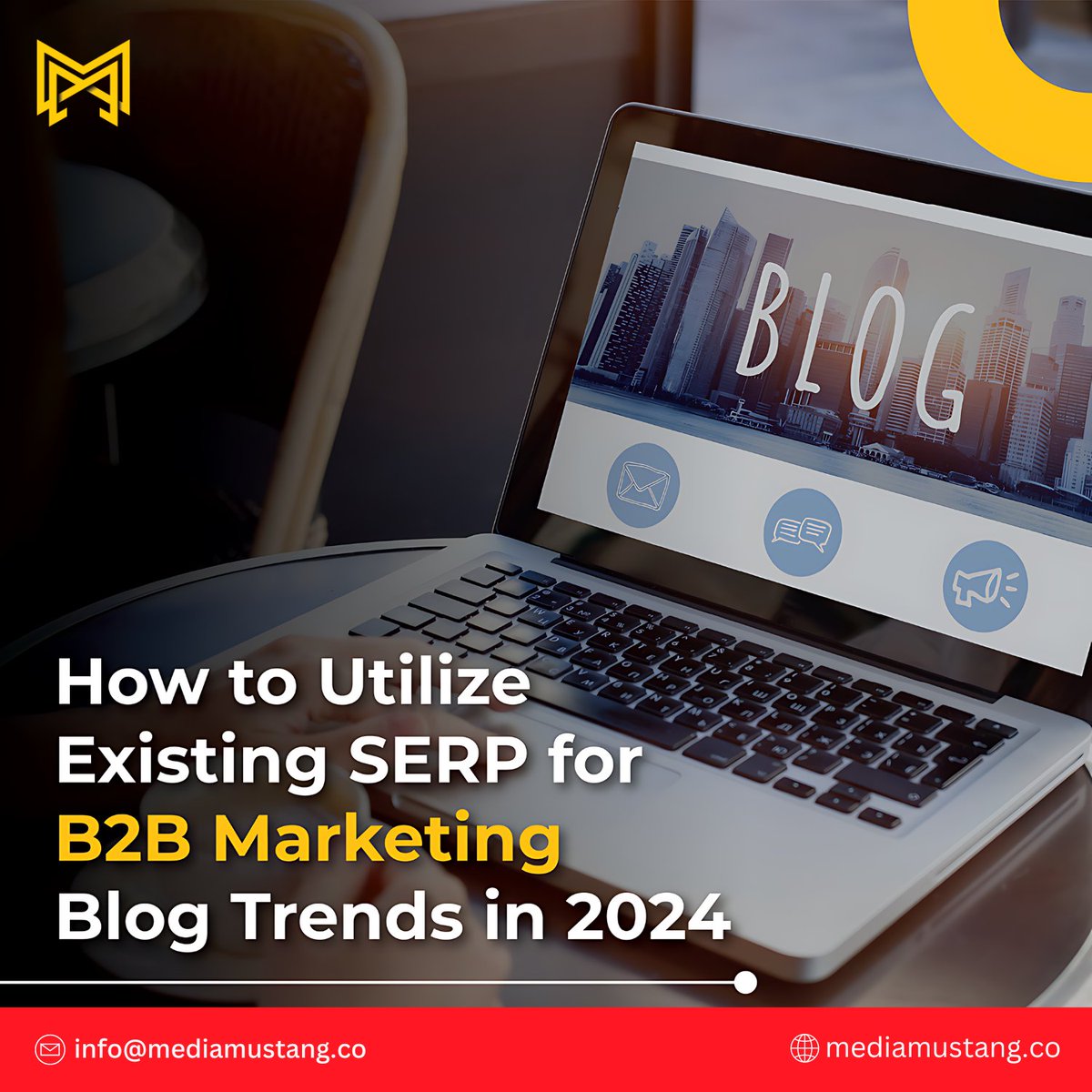 How to Utilize Existing SERP for B2B Marketing Blog Trends in 2024

Website :- mediamustang.co
Email :-  info@mediamustang.co

#B2BMarketing  #ContentMarketing  #SEOs  #DigitalMarketing  #SocialMediaMarketing