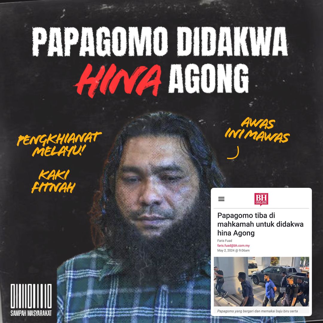 Dulu sana sini mangkuk hayun ni canang kata kalau DAP memerintah raja-raja Melayu akan hilang kuasa, raja melayu akan dihina. Tup tup mangkuk hayun ni jugak lah yang paling kuat duk hina raja Melayu. Buat malu orang Melayu betul.