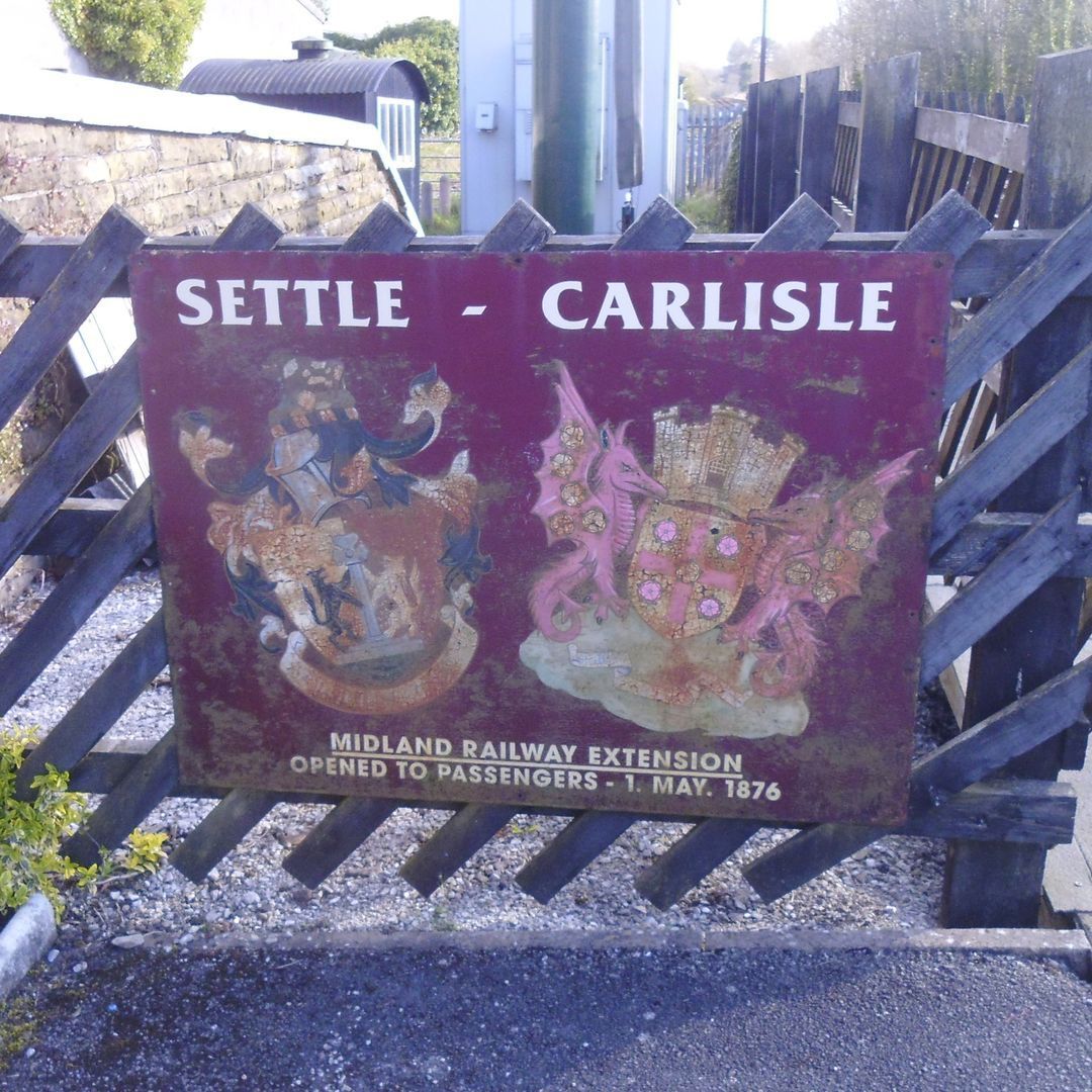 Yesterday marked the 148th anniversary of the opening of the line to passenger traffic on the 1st May, 1876. The photograph shows the board at Settle station celebrating the event as seen in April, 2023. Two years before our big 150th anniversary!