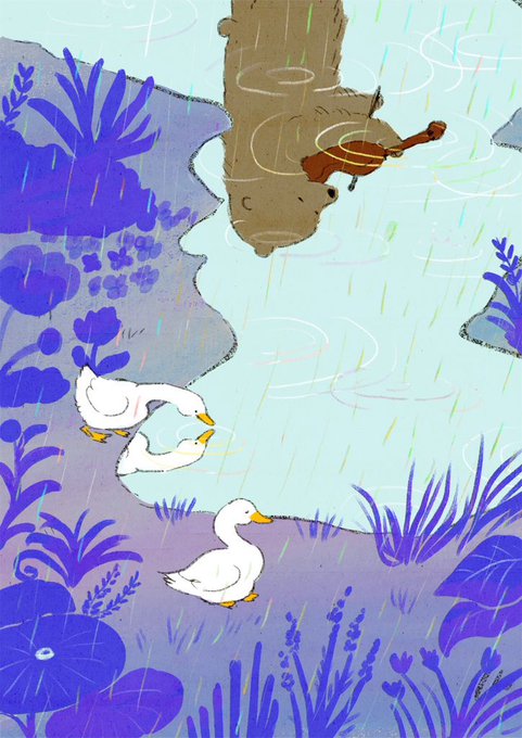 「puddle」 illustration images(Latest｜RT&Fav:50)