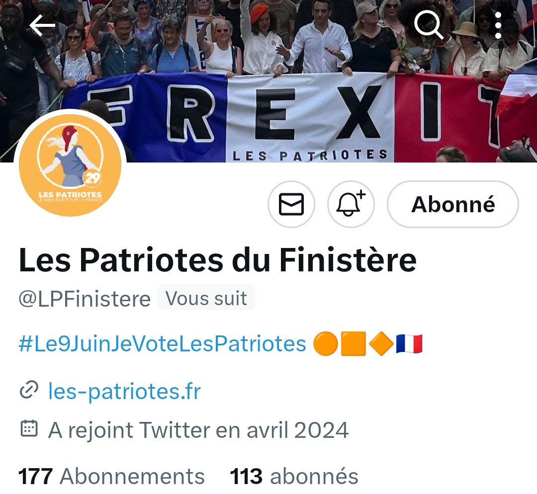 INFO🚨Mes amis abonnés😉
Ainsi que l'équipe #JambonBeurre 🇨🇵 
Notre ami  @LPFinistere    👍
Aurait besoin d'un petit coup de pouce pour grossir sa TL!🥳
Et ainsi lui donner plus de visibilité ! Merci de vous abonner à lui !🙏
Et n'oubliez pas!😉
Tous ensemble nous sommes plus…