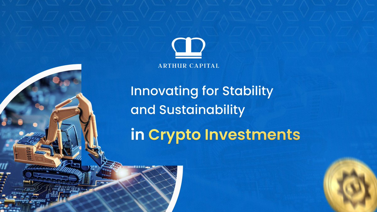 Tackle crypto volatility and the need for stable income with Arthur Capital. We’re not just about profits; we're about making a positive impact on the planet. Let's invest wisely together! #ArthurCapital #SustainableCrypto #InnovativeInvesting