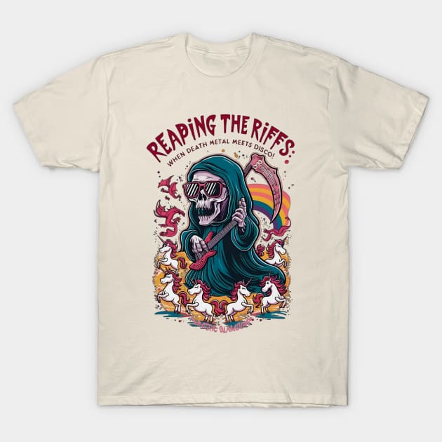 Reaping the Riffs: When Death Metal Meets Disco T-Shirt

teepublic.com/t-shirt/598825…

#Teepublic #TeeDesigns #GraphicTees #CustomArt #ApparelDesign #GeekFashion #ArtistShops #PopCultureTees #FunnyShirts #UniqueDesigns