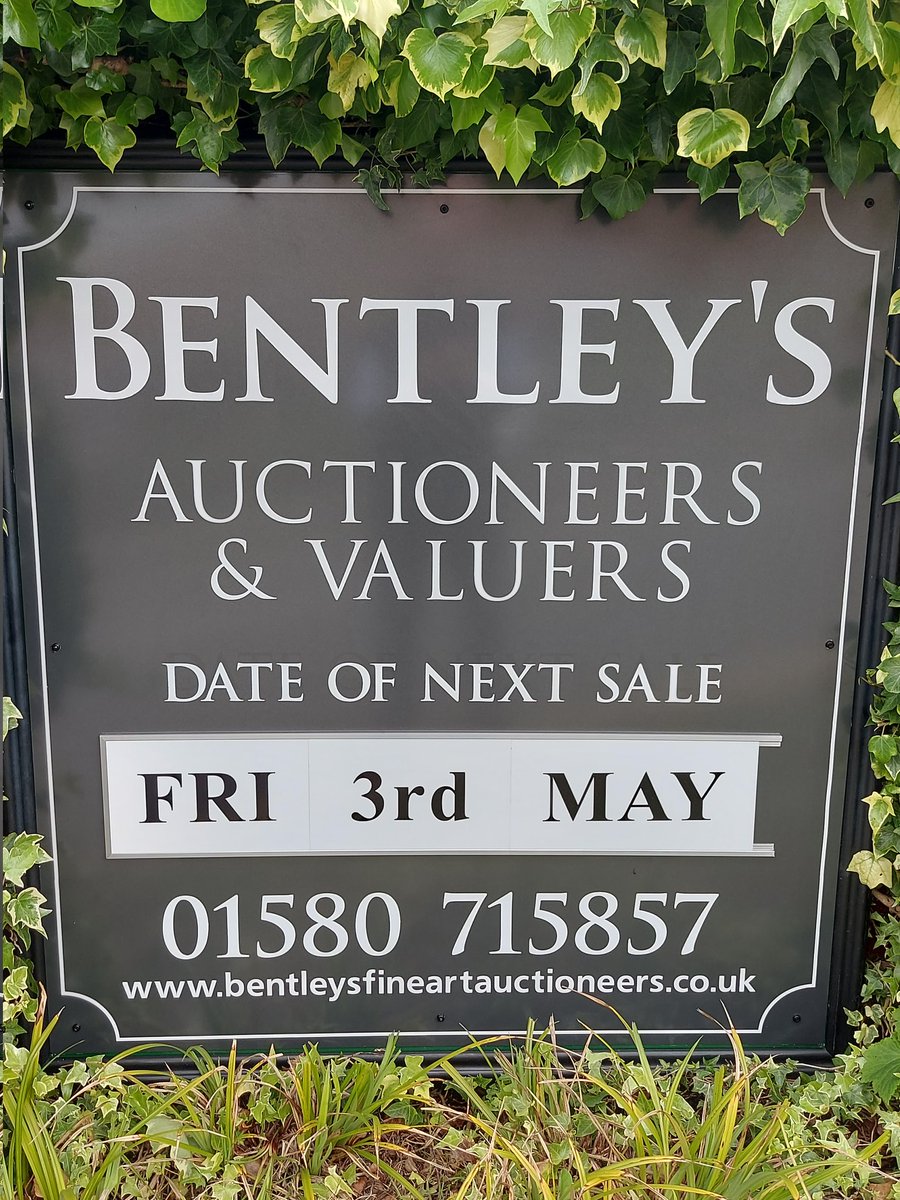 Viewing today, 9.30am-5.30pm, for our 900 lot auction tomorrow, FRIDAY 3rd May. Catalogue also available online: bentleysfineartauctioneers.co.uk