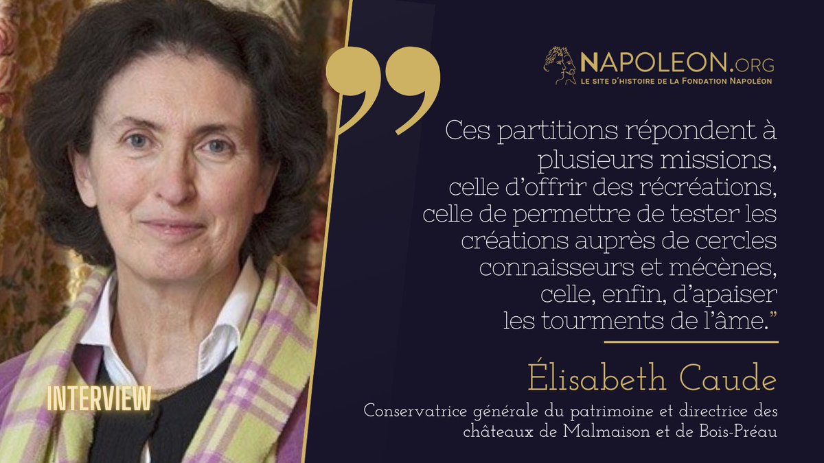 💬 #Interview Focus sur la saison musicale 2024 à Malmaison Bois-Préau destinée à la reine Hortense : napoleon.org/magazine/inter… @museemalmaison