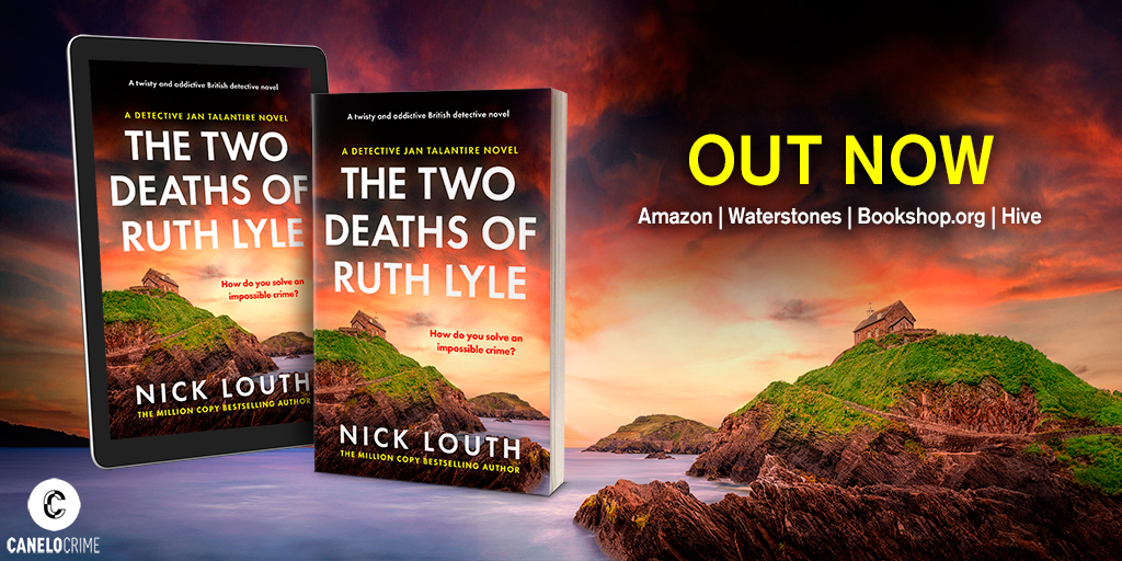 Happy publication day @NickLouthAuthor! 🥳 How do you solve an impossible crime? Find out in #TheTwoDeathsOfRuthLyle, the first book in Nick's new Devon-based Detective Jan Talantire series🕵️📚 Out now in ebook & paperback👉 geni.us/TTDORL #CrimeFiction #crimethriller