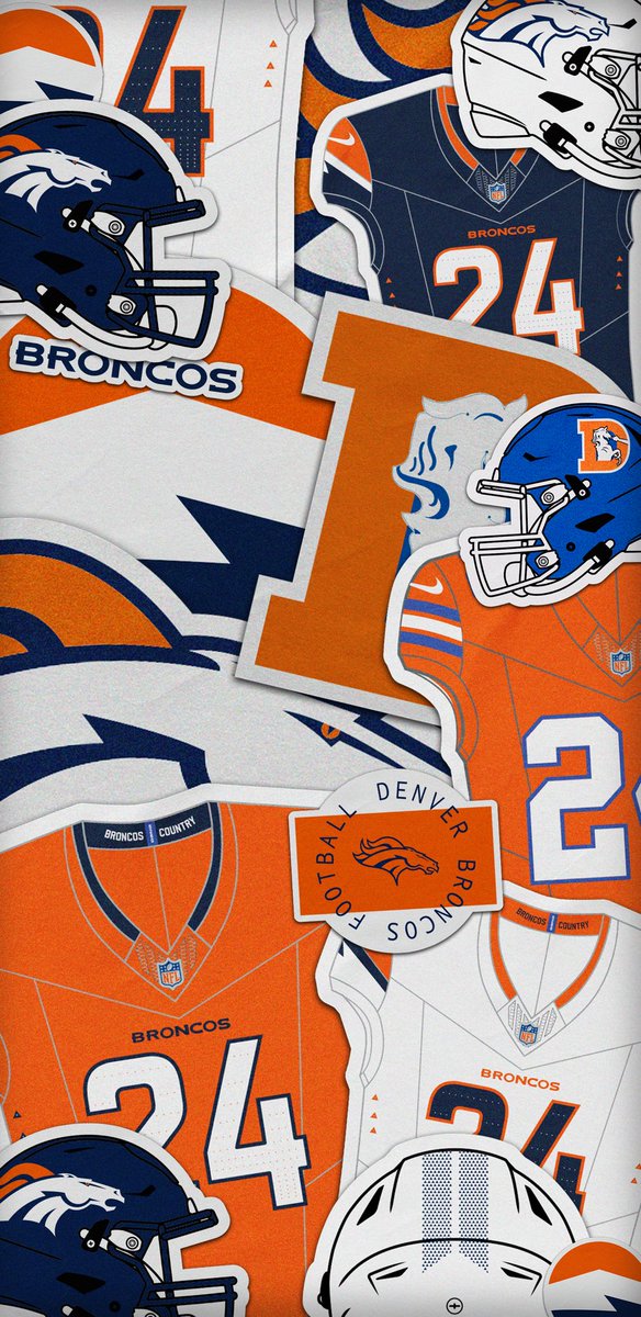 Denver Broncos Squad Orange Gang 2️⃣👑💜❤🏆