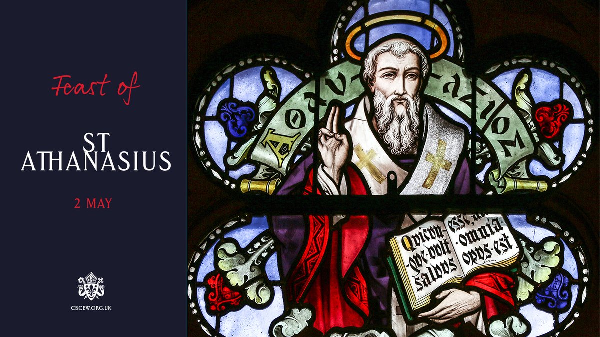 Almighty ever-living God, who raised up the Bishop Saint Athanasius as an outstanding champion of your Son’s divinity, mercifully grant, that, rejoicing in his teaching and his protection, we may never cease to grow in knowledge and love of you. #SaintAthanasius #catholic