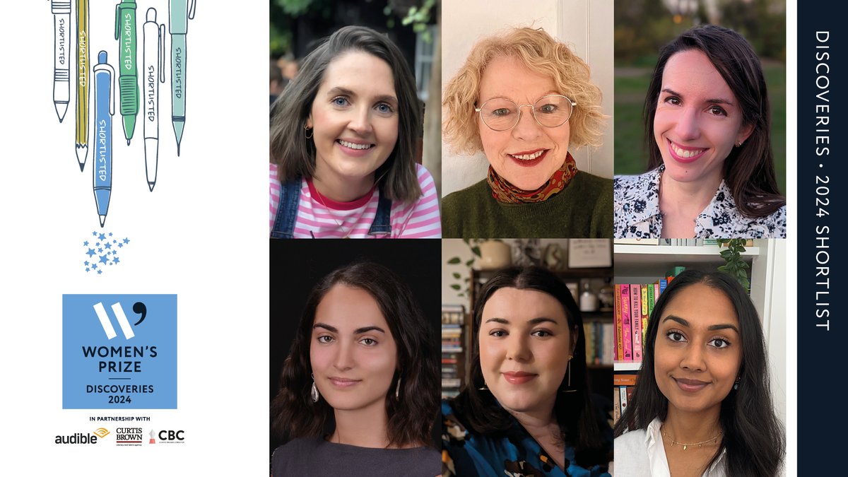 We are thrilled to announce the six writers who have made the shortlist for the 2024 Women's Prize #Discoveries programme! Congratulations to all shortlistees! Find out more about them here: bit.ly/3UlF6MY