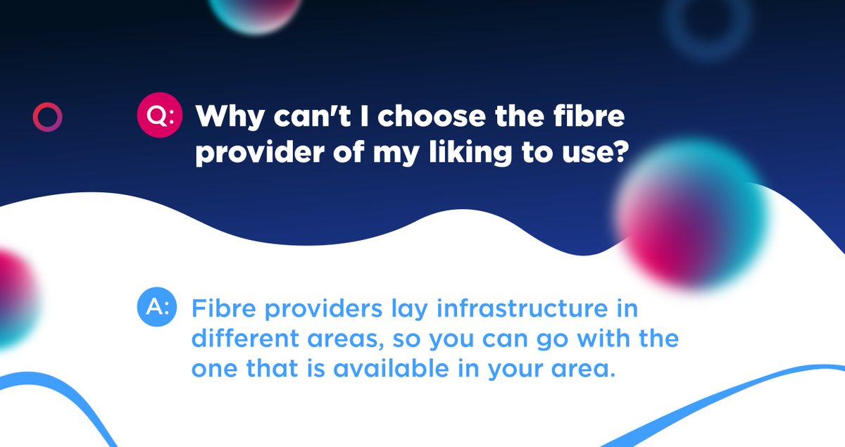 If you are not happy with your current fibre network operator, please let us know and we will do our best to uncover the root cause. 🏡🛜⚡️ #GetSorted