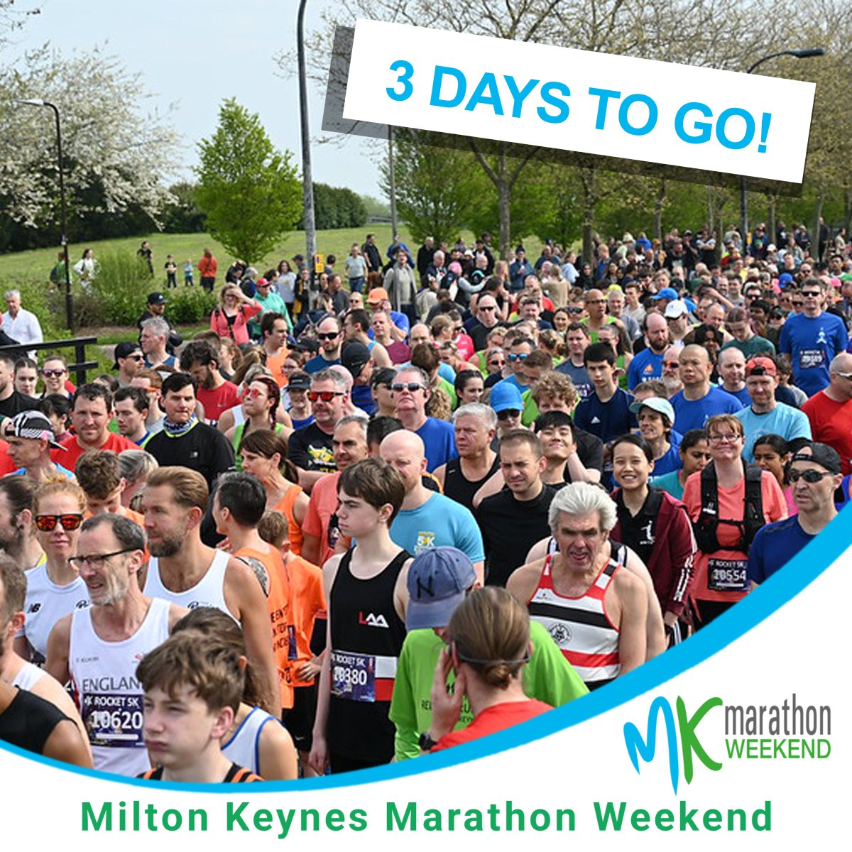 🚨 3 DAYS TO GO UNTIL OUR BIG WEEKEND! 🚨 Get ready to lace up those trainers and conquer the course with us! Let's make memories and crush those goals together 💪 check out our race guides for all the details! mkmarathon.com/event-guide/