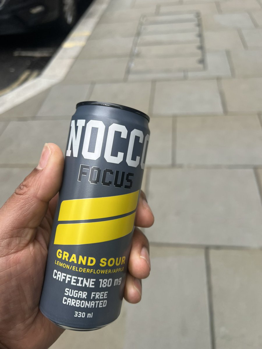 Gotta love being in London - free energy drinks today. Thanks Nocco
#Nocco #Freestuff